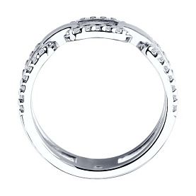 Кольцо SOKOLOV - Серебро 925, Фианит (арт. 94014286)