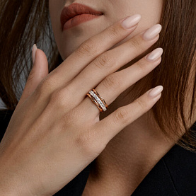 Кольцо SOKOLOV - Серебро 925, Фианит (арт. 93011186)