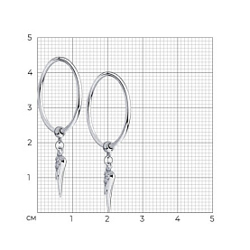 Серьги SOKOLOV - Серебро 925 (арт. 94024464)