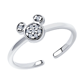 Кольцо SOKOLOV - Серебро 925, Фианит (арт. 94013706)