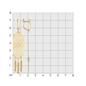 Серьги Diamant - Серебро 925 (арт. 93-121-02023-1)