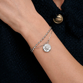 Браслет SOKOLOV - Серебро 925, Перламутр (арт. 83050076)