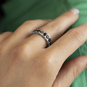 Кольцо POKROVSKY - Серебро 925, Фианит (арт. 0101653-05335)