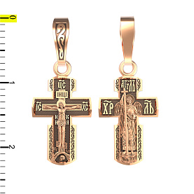 Подвеска Ювелирный дом VIOLET - Золото 585 (арт. 16-К-КС3172-3)