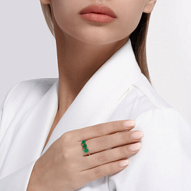 Кольцо Diamant - Серебро 925, Агат (арт. 93-310-02684-1)