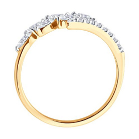 Кольцо SOKOLOV - Серебро 925, Фианит (арт. 93011129)