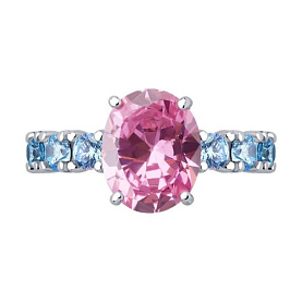 Кольцо SOKOLOV - Серебро 925, Фианит (арт. 94014291)