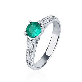 Кольцо Platinum Lab. - Платина 950 (арт. ПК-032И-01)