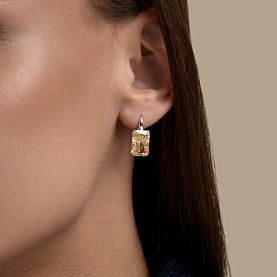 Серьги SOKOLOV - Серебро 925, Фианит (арт. 94027506)