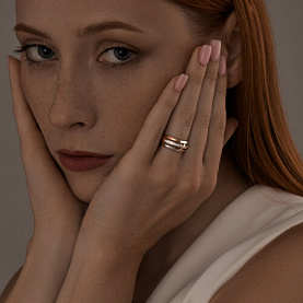 Кольцо SOKOLOV - Серебро 925, Фианит (арт. 93010772)