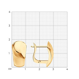 Серьги SOKOLOV - Золото 585 (арт. 0200499)