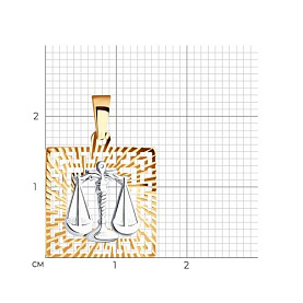 Подвеска SOKOLOV - Золото 375 (арт. 032226-4)