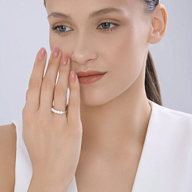 Кольцо Diamant - Серебро 925, Фианит (арт. 94-110-00086-1)