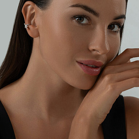 Серьга SOKOLOV - Серебро 925, Фианит (арт. 94170233)
