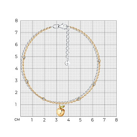 Браслет SOKOLOV - Серебро 925, Фианит, Эмаль (арт. 94051195)