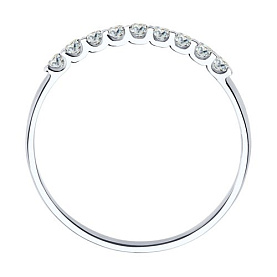 Кольцо SOKOLOV - Золото 585, Фианит (арт. 017456)