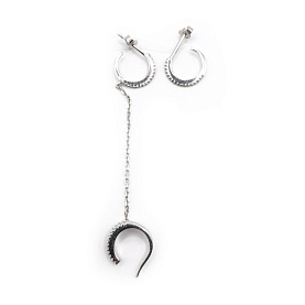 Серьги Мириада - Серебро 925, Фианит (арт. 901092246)