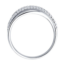 Кольцо SOKOLOV - Серебро 925, Фианит (арт. 94014815)