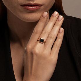 Кольцо Diamant - Серебро 925, Оникс (арт. 93-310-01915-1)