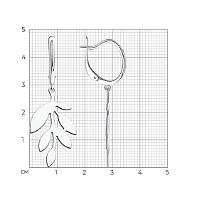 Серьги SOKOLOV - Серебро 925 (арт. 94025541)