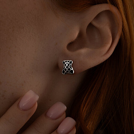 Серьги SOKOLOV - Серебро 925, Эмаль (арт. 94026010)