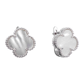 Серьги Мастер Клио - Серебро 925, Перламутр (арт. 28С0593С)