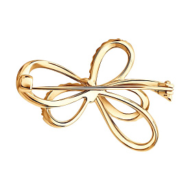 Брошь SOKOLOV - Золото 585, Фианит (арт. 040346)