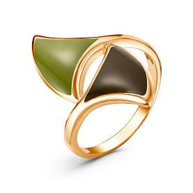 Кольцо Красная пресня - Серебро 925, Эмаль (арт. 23013407)