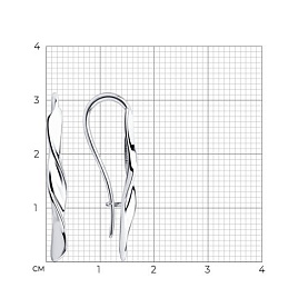 Серьги Diamant - Серебро 925 (арт. 94-120-00863-1)