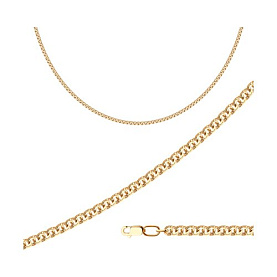 Цепочка Diamant - Серебро 925 (арт. 93-180-14060-1)