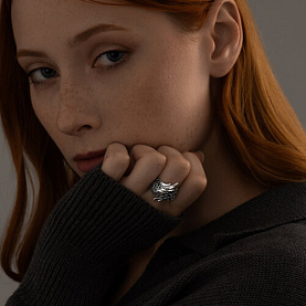 Кольцо SOKOLOV - Серебро 925, Фианит (арт. 95010096)