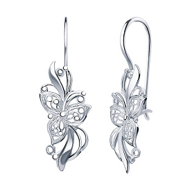 Серьги Атолл - Серебро 925 (арт. 2730-925)