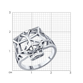 Кольцо SOKOLOV - Серебро 925 (арт. 94014906-91)