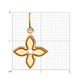 Подвеска Diamant - Золото 585 (арт. 51-130-02976-1)