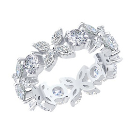 Кольцо SOKOLOV - Серебро 925, Фианит (арт. 94014447)