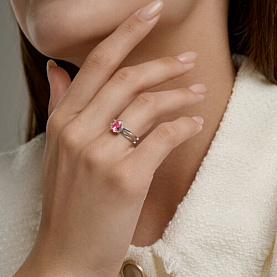 Кольцо Diamant - Серебро 925, Кристалл (арт. 94-110-00244-1)