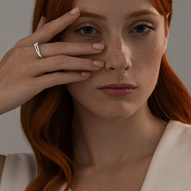 Кольцо SOKOLOV - Серебро 925, Фианит (арт. 94013669)