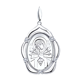 Подвеска Diamant - Серебро 925, Фианит (арт. 94-130-00811-1)