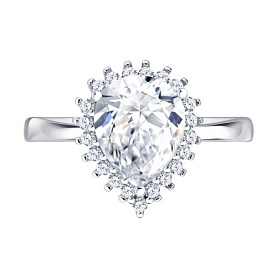 Кольцо SOKOLOV - Серебро 925, Фианит (арт. 94014909-91)