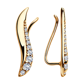 Серьги SOKOLOV - Серебро 925, Фианит (арт. 93020921)