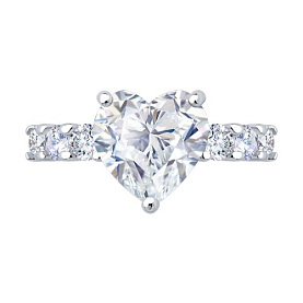 Кольцо SOKOLOV - Серебро 925, Фианит (арт. 94014408)