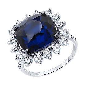 Кольцо SOKOLOV - Серебро 925, Фианит (арт. 94013826)