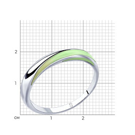 Кольцо SOKOLOV - Серебро 925, Эмаль (арт. 94012812)