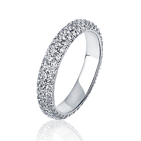 Кольцо Platinum Lab. - Платина 950, Бриллиант (арт. ПК-030-04)