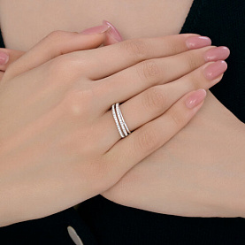 Кольцо Diamant - Серебро 925, Фианит (арт. 94-110-00142-1)