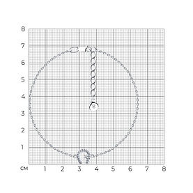 Браслет SOKOLOV - Серебро 925, Фианит (арт. 94050595)
