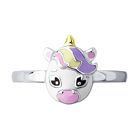 Кольцо SOKOLOV - Серебро 925, Эмаль (арт. 94014260)