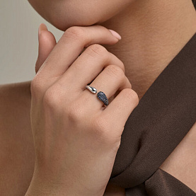 Кольцо SOKOLOV - Серебро 925, Фианит (арт. 94014858)