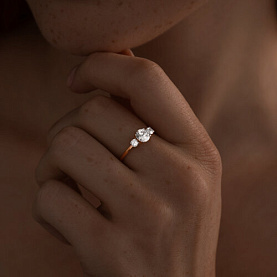 Кольцо SOKOLOV - Серебро 925, Фианит (арт. 93011093)