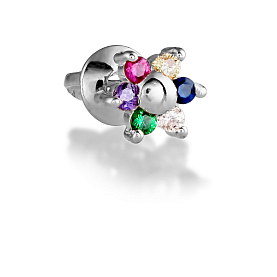 Серьга Галатея - Золото 585, Фианит (арт. 3008.2)